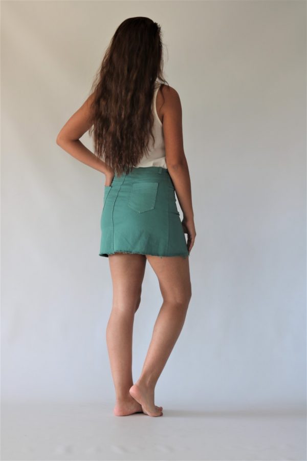 falda verde agatha